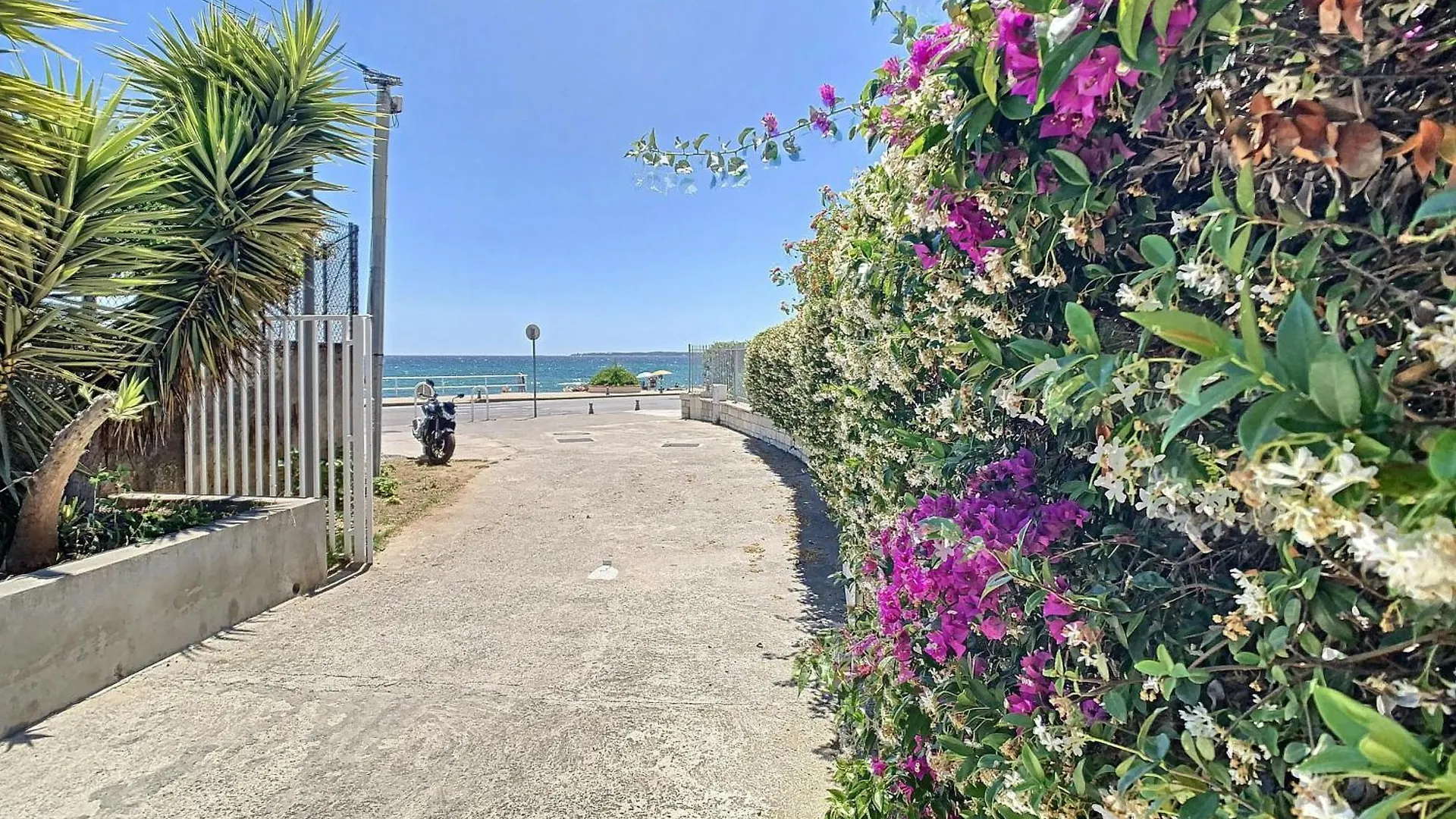 Studio Centreville Golfe Juan-2 Couchages-Terrasse 公寓